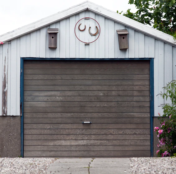 garage door ready for replacement